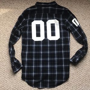 PacSun Blue Button Down